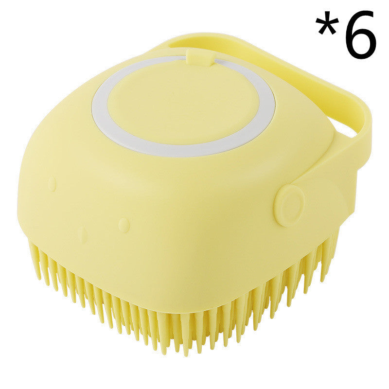 Silicone Dog Bath Massage Gloves Brush Pet Cat Bathroom Cleaning Tool Overview:


 1. It leaves pet skin clean and helps restore sheen and luster to the coat. Our handheld grooming tool won’t pull on hair making it a perfect brush for Silicone Dog Bath Massage Gloves Brush PJohns Pet Store Dog Bath Massage