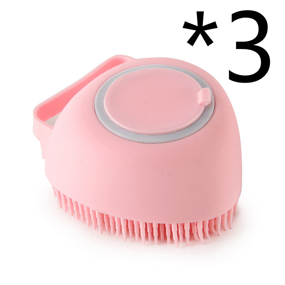 Silicone Dog Bath Massage Gloves Brush Pet Cat Bathroom Cleaning Tool Overview:


 1. It leaves pet skin clean and helps restore sheen and luster to the coat. Our handheld grooming tool won’t pull on hair making it a perfect brush for Silicone Dog Bath Massage Gloves Brush PJohns Pet Store Dog Bath Massage