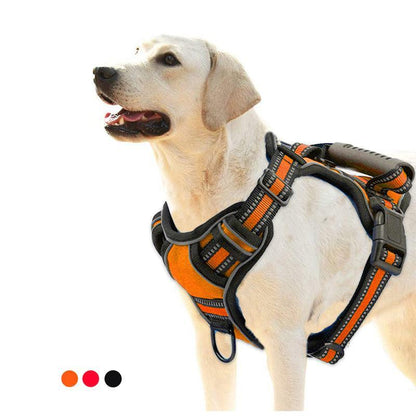 Breathable Reflective Pet Harness Vest - Johns Pet Store 