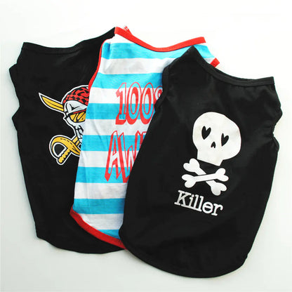 Cool Summer Cotton Vest for Dogs and Pets Supplies - Johns Pet Store 