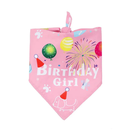 Tanpopo Cartoon Pet Birthday Hats and Bandanas - Johns Pet Store 